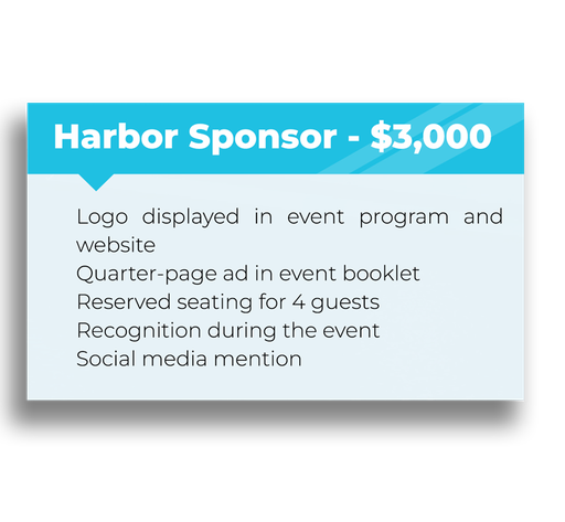 Harbor Sponsor $3000